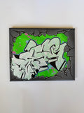 GREEN CONCRETE PIECE