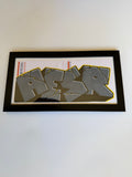 BLOCKBUSTER DOUBLE 228 FRAMED