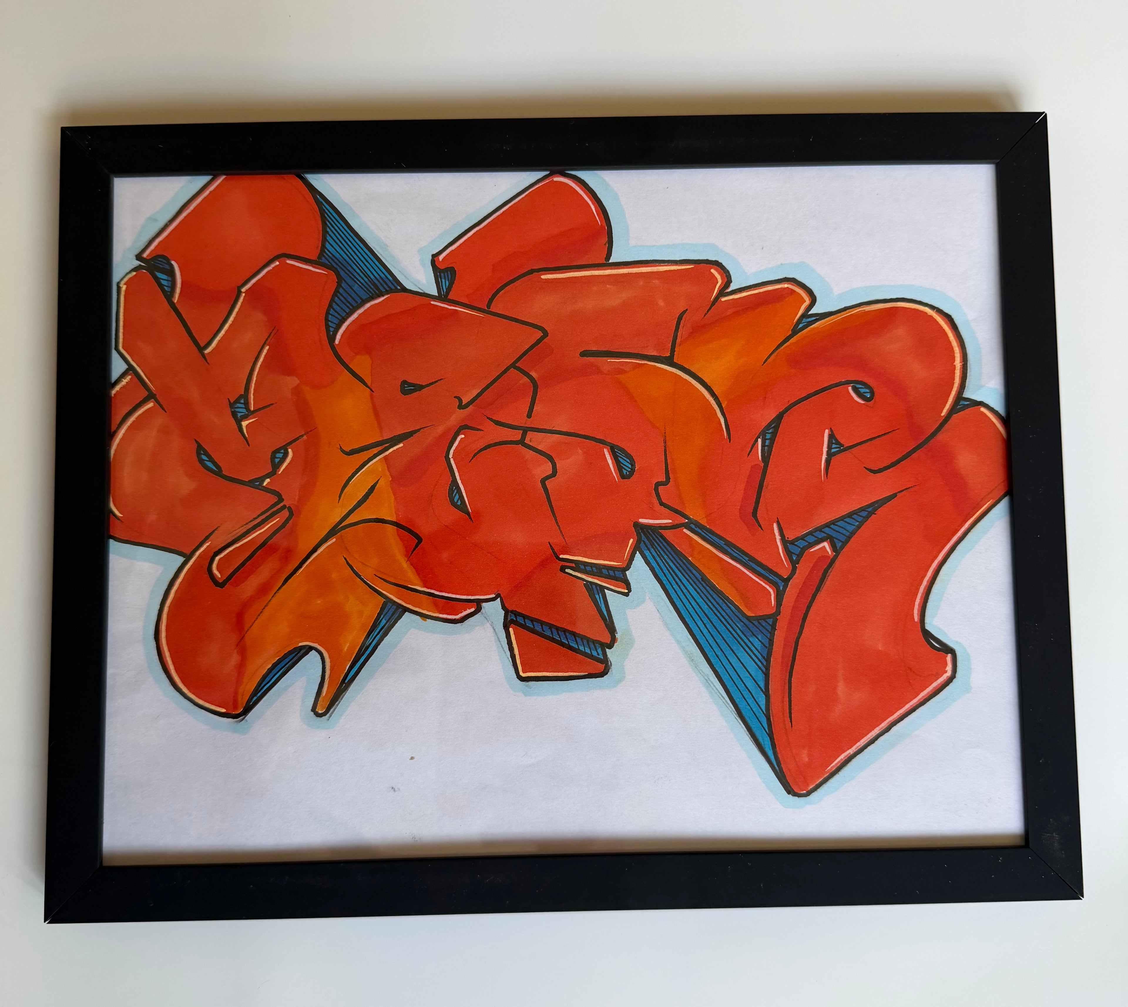 ORANGE PIECE FROM VIDEO
