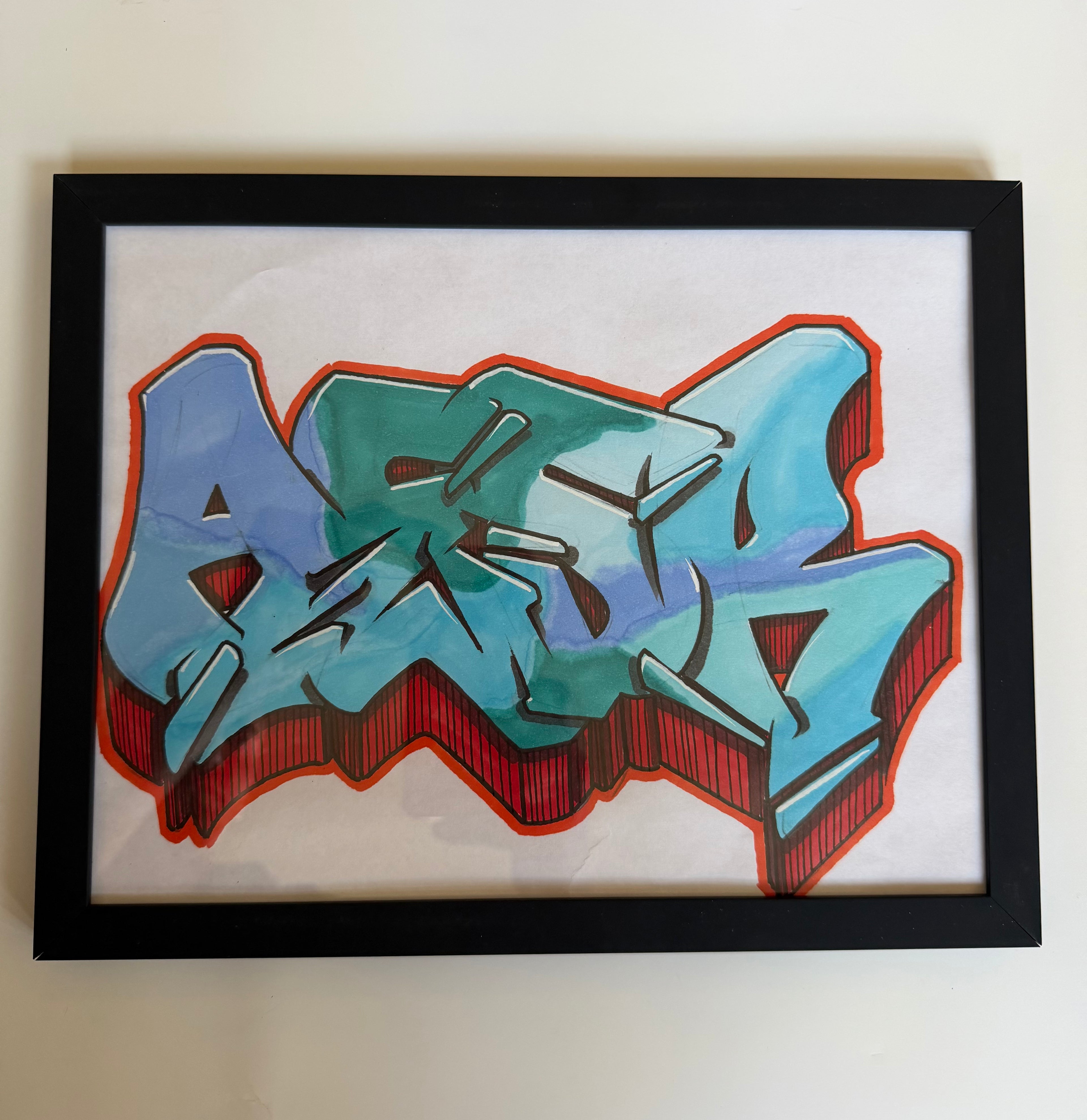 BLUE PIECE FROM VIDEO